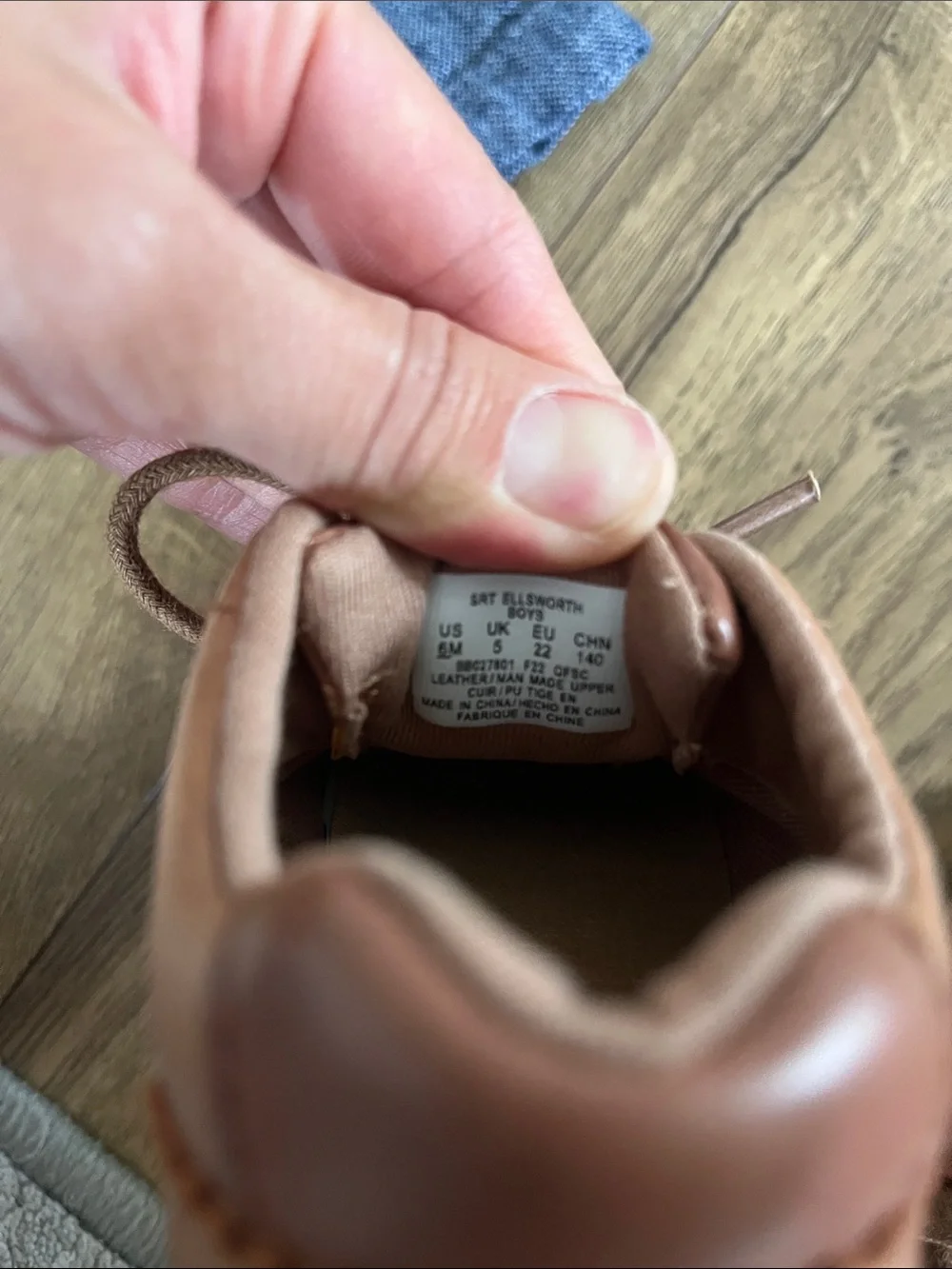 Stride Rite Ellsworth wing tip shoes